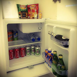 Mini bar for every room